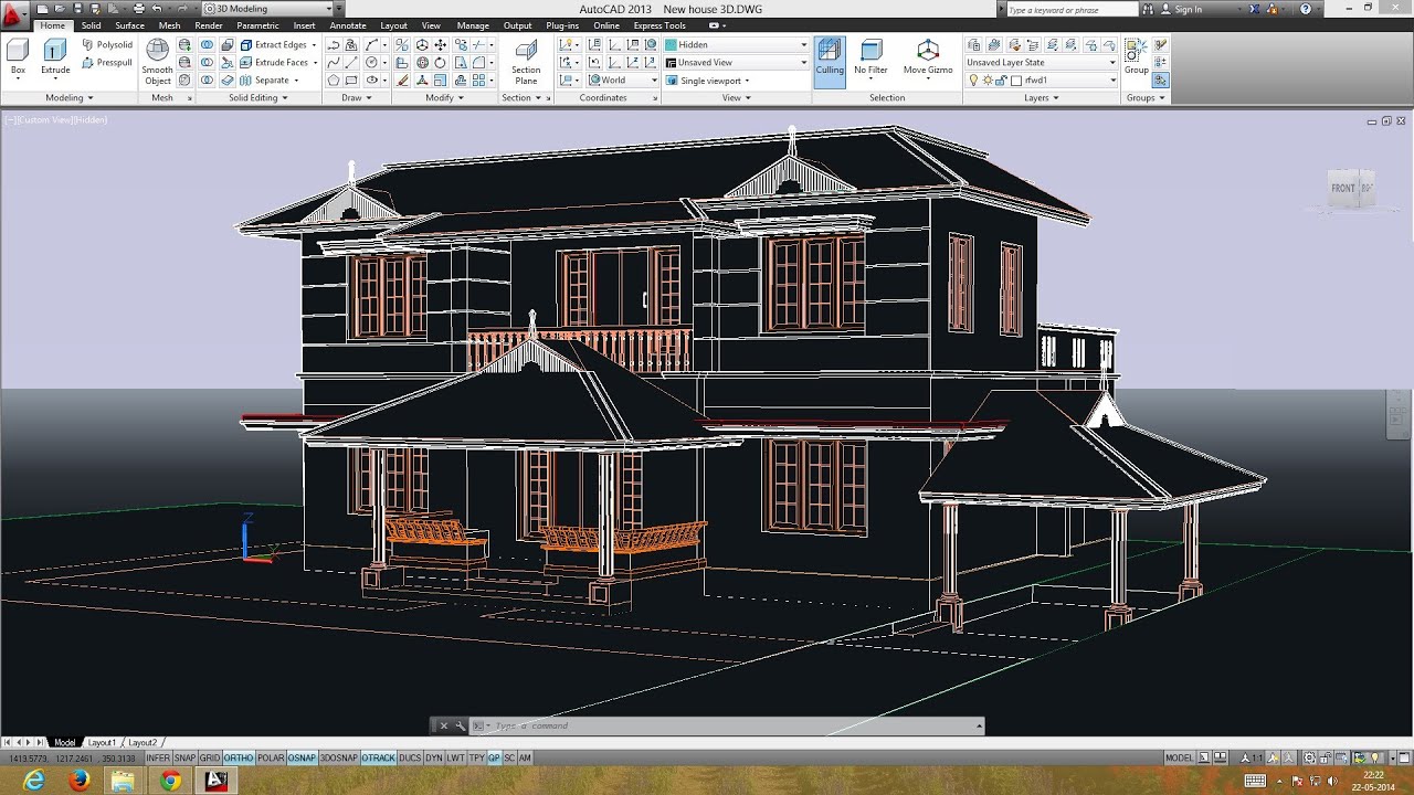 free autocad house drawings